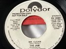 The Jam Mr Clean USA Promo White Label Press Polydor Stereo PD 14566 7
