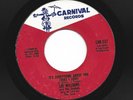 NORTHERN SOUL 45 -LEE WILLIAMS & CYMBALS- IT'S EVERYTHING ABOUT YOU -HEAR - 1968