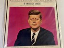 John Fitzgerald Kennedy Vinyl Record 12” 33 RPM 3003 Premier Records 1963