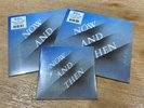 THE BEATLES NOW AND THEN 7” MARBLE + CLEAR 2 x VINYL + CD SINGLE SET NEW APPLE