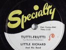 Rock & Roll 78 LITTLE RICHARD Tutti-Frutti SPECIALTY SP-561 V+ HEAR 2835