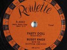 Rockabilly 78 BUDDY KNOX Party Doll ROULETTE R-4002 V+ HEAR 2689