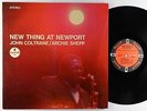 John Coltrane & Archie Shepp - New Thing At Newport LP - Impulse - AS-94 VG+
