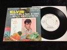 ELVIS PRESLEY 45 PROMO 447-0647 BLUE CHRISTMAS/SANTA CLAUS IS BACK IN TOWN NM/NM