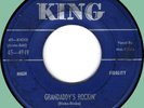 MAC CURTIS Grandaddy's Rockin' / Half Hearted Love 45rpm King 1956 original
