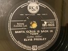 ELVIS PRESLEY - Santa Claus Is Back In Town  RARE IRISH PRESS 78 RPM RCA IRELAND