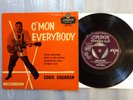 ROCKABILLY Eddie Cochran C'Mon Everybody EP London RE-U 1214 1959 VG+ Import
