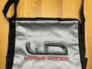 Rare WORLD DANCE Vinyl DJ RECORD BAG Vintage Hardcore Oldskool 1990 Rave Culture