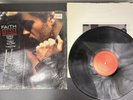 1987 GEORGE MICHAEL LP Faith SHRINK Hype Sticker and Lyric Sheet Insert 40867-S4