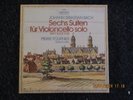 BOX SET 3lp's PIERRE FOURNIER J.-S.BACH SUITES SOLO ARCHIV PRODUKTION GERMANY