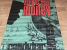 Love and Money original Candybar Express Poster from 1986. Large street poster.