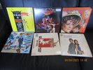 6-LP-LOT-SOUNDTRACK-HAIR-FUNNY GIRL-THE AVENGERS-SHOW BOAT-BACK TO THE BEACH