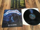 METALLICA RIDE THE LIGHTNING  LP VINYL REISSUE VG++