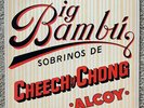 CHEECH & CHONG - Big Bambu - LP w/ Inner & ROLLING Paper 1972 Ode SP77014 * EX