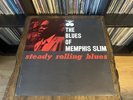Memphis Slim - Steady Rolling Blues: The Blues Of Memphis Slim (LP, Album, Mono)