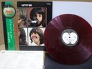 The Beatles / Let It Be, Rare Japan Orig. LP  w/Apple OBI & Insert RED WAX