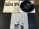 Sin 34 Die Laughing EP OG 1982 Spinhead Records Punk 7