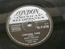 RICKY NELSON  1958 UK  78    LONESOME TOWN    MY BABE   LONDON  HL-P 8738  EX