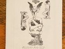 Rare Psychic TV Allegory & Self 1988 Booklet For Vinyl Music LP Post Punk Free P
