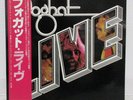 FOGHAT / LIVE JAPAN ISSUE LP W/OBI, INSERT