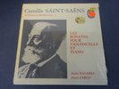 *SEALED* SAINT-SAENS - CELLO SONATAS 1 & 2 LP, Andre Navarra, CALLIOPE CAL 1818