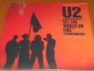 U2 - SET THE WORLD ON FIRE, ORANGE VINYL - 2 LP SET
