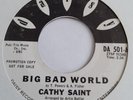 Cathy Saint   *   Big Bad World   *   DAISY  *  60's Northern Soul Promo *   EX