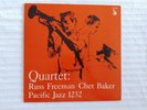 vinyle Chet Baker Quartet - Quartet: Russ Freeman Chet Baker