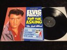 ELVIS PRESLEY LP ND 90513 FOR THE ASKING RARE GERMANY W/HYPE STICKER NM TO MINT