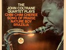 JOHN COLTRANE -PLAYS CHIM CHIM CHEREE IMPULSE OG 1965 STEREO AS-85 VAN GELDER VG