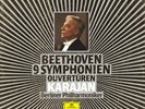 BEETHOVEN 9 Symphonies Overtures KARAJAN Berlin PO DGG 415066 7LP Box Digital NM