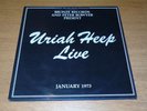 URIAH HEEP - Live - 1973 UK Bronze label 13-track double LP