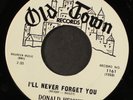 DONALD HEIGHT: i'll never forget you / crazy little girl OLD TOWN 7