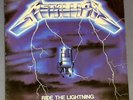 METALLICA RIDE THE LIGHTNING 1984 LP VINYL # 60396-1 ELEKTRA MEGAFORCE