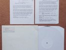 PEGBOY : Strong Reaction - 1/4stick 1991 UK WHITE LABEL test press LP + inserts