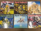 6 Iron Maiden vinyl records LP