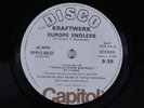 KRAFTWERK Europe Endless CAPITOL 12