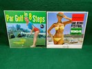 Par Golf On 8 Steps. Joe Noviak + San Remo Festival 1964 Pair Cheesecake Covers.
