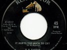 H B BARNUM - IT HURTS TOO MUCH TO CRY - RCA