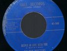 The New Invictors Deeply In Love With You 45 rpm Hale 500 Doo-Wop R&B (1962) vg