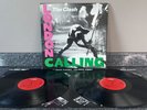 VINYL LP THE CLASH LONDON CALLING RARE RED LABELS ORIGINAL INNERS  1986  EX/EX