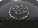CANADA  ELVIS PRESLEY RCA 78 THAT'S ALL RIGHT / BLUE MOON OF KENTUCKY RCA 6380