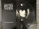 Janet Jackson Lp Rhythm Nation 1814 Picture Disc  1990 V. G /  Vinyl  N. M  L. E