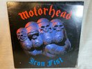 Motorhead Iron Fist Vinyl LP Record Early Bronze Pressing