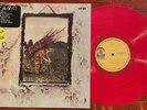 Led Zeppelin IV LP - Brazil 1974 pressing - Red vinyl - Atco label