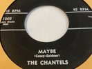 THE CHANTELS MAYBE/COME MY LITTLE BABY END 1005 R&B Vocal Group Legends.