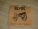 AC/DC FOR THOSE ABOUT TO ROCK DISCO VINILE LP 33 GIRI