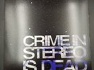 Crime in Stereo Is Dead 2007 Blue and Black Vinyl Record Near Mint Out of Print