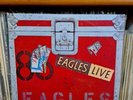 Eagles-Eagles Live (Asylum Records, 1980) embossed gatefold w/poster