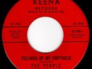 Calif. GARAGE & FOLK ROCK 45 - (WE) THE PEOPLE - FEELINGS OF MY EMPTINESS - HEAR